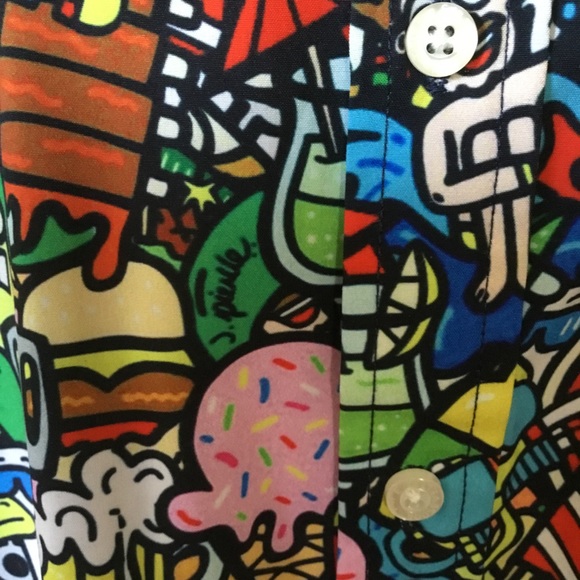 RSVLTS The Roosevelts Dare Mighty Things Darty in the USA Casual Button Shirt - Picture 7 of 14